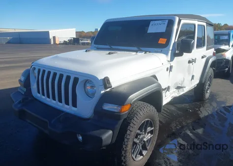 2024 Jeep Wrangler 4-Door Sport S 4X4 z USA, uszkodzony, nr VIN 1C4PJXDNXRW126161